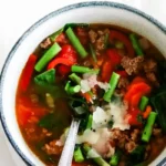 Hearty Ground Beef and Vegetable Soup 4 Hearty Ground Beef and Vegetable Soup