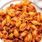 Creamy Instant Pot Beef and Shells 4 Creamy Instant Pot Beef and Shells