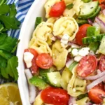 Mediterranean Tortellini Pasta Salad 4 Mediterranean Tortellini Pasta Salad