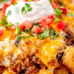 Savory Mexican Tater Tot Casserole 4 Savory Mexican Tater Tot Casserole