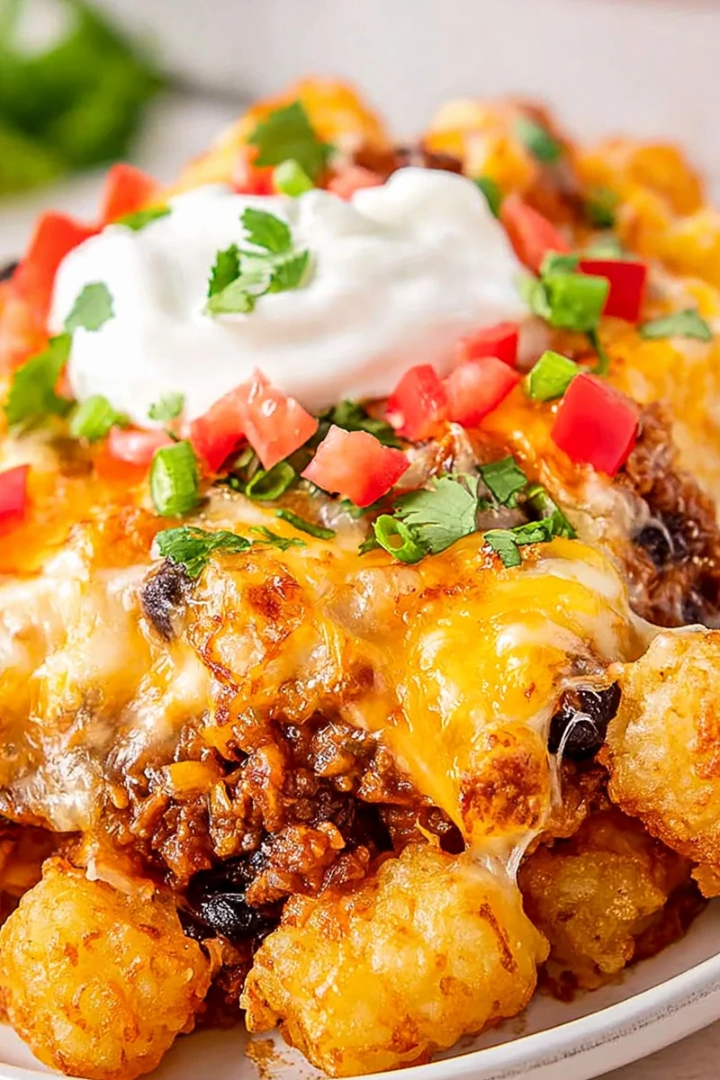 Savory Mexican Tater Tot Casserole 3 Recipe image