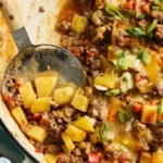 Easy One-Skillet Ground Beef and Potatoes 4 Easy One-Skillet Ground Beef and Potatoes
