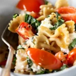 Wholesome Whole Wheat Pasta with Garden Tomatoes and Creamy Ricotta 4 Pasta with Fresh Tomato Sauce and Ricotta Cheese