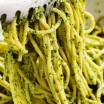 Homemade Basil Pesto Pasta with Roasted Seasonal Vegetables 4 Homemade Basil Pesto Pasta with Roasted Seasonal Vegetables