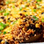 Easy Mexican Ground Beef and Rice Casserole 4 Easy Mexican Ground Beef and Rice Casserole