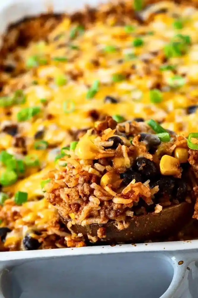 Easy Mexican Ground Beef and Rice Casserole 3 Recipe image