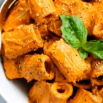 Roasted Red Pepper Cashew Cream Pasta (Vegan) 4 Roasted Red Pepper Cashew Cream Pasta (Vegan)