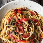 Savory Roasted Red Pepper Pantry Pasta 4 Savory Roasted Red Pepper Pantry Pasta
