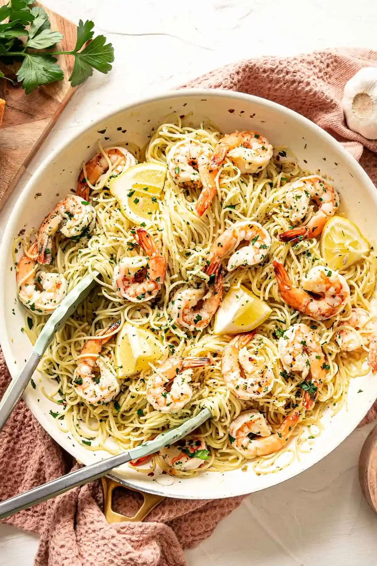 Shrimp Scampi Pasta 3 Shrimp Scampi Pasta