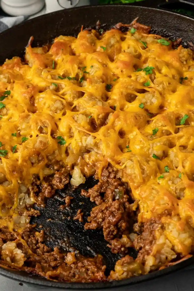 Sloppy Joe Tater Tot Casserole 3 Sloppy Joe Tater Tot Casserole