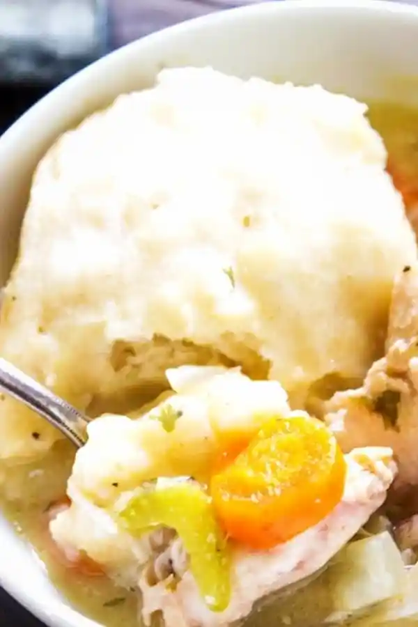 Slow Cooker Chicken and Dumplings 3 Recipe image