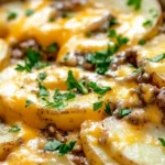 Hearty Slow Cooker Cowboy Potato Casserole 4 Hearty Slow Cooker Cowboy Potato Casserole