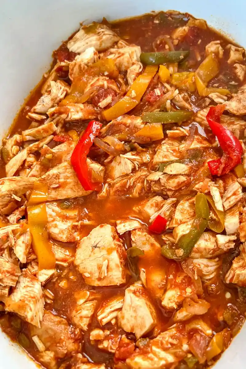 Slow Cooker Crockpot Chicken Fajitas 3 Slow Cooker Crockpot Chicken Fajitas
