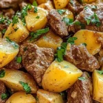 Slow Cooker Loaded Steak and Potatoes 4 Slow Cooker Loaded Steak and Potatoes