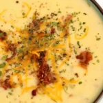 Slow Cooker Creamy Potato Cheese Soup 4 Slow Cooker Creamy Potato Cheese Soup