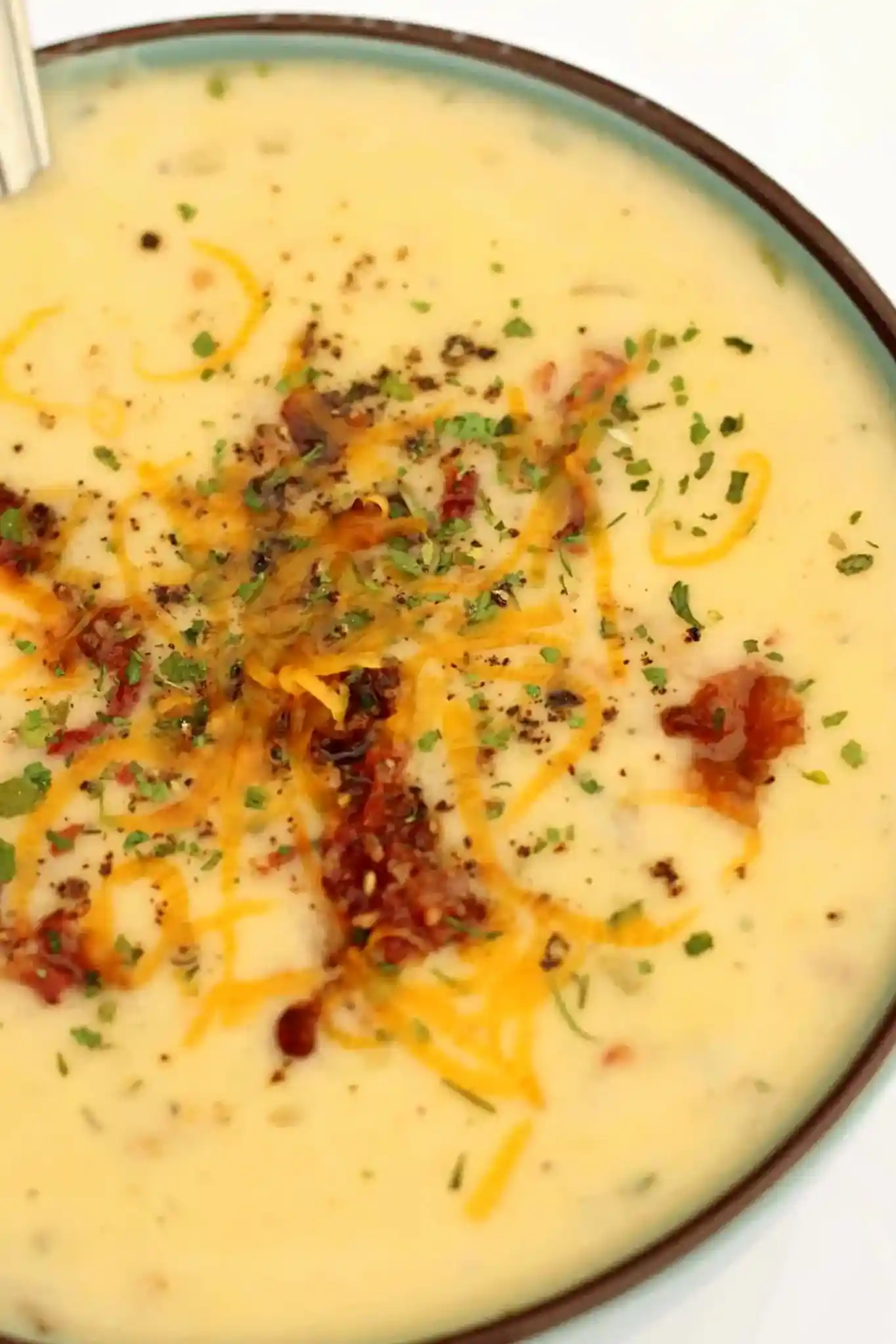 Slow Cooker Creamy Potato Cheese Soup 3 Slow Cooker Creamy Potato Cheese Soup
