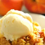 Slow Cooker Peach Cobbler 4 Slow Cooker Peach Cobbler