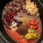 Hearty Slow Cooker Steak Chili 4 Hearty Slow Cooker Steak Chili