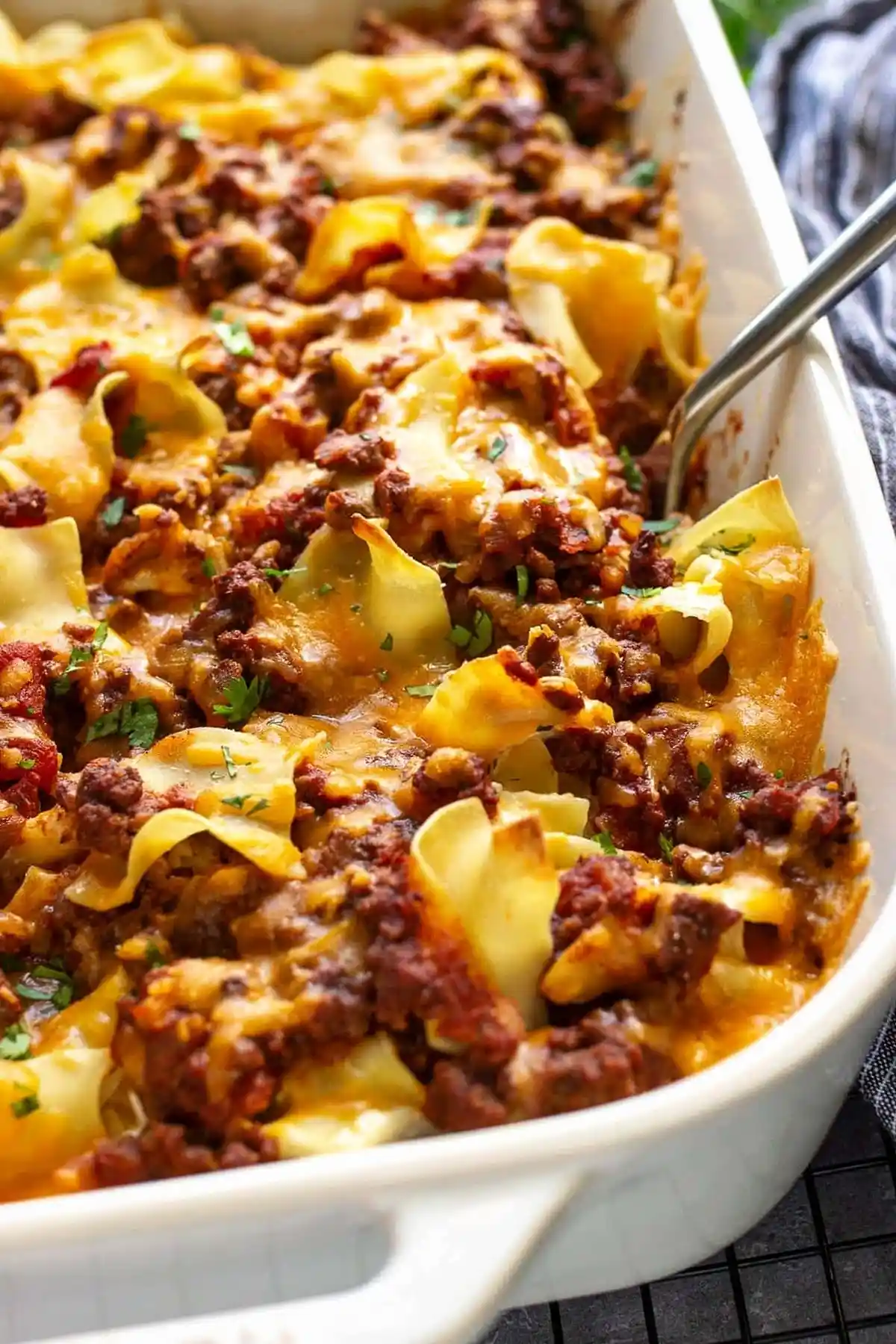 Creamy Sour Cream Beef Noodle Bake 3 Recipe image
