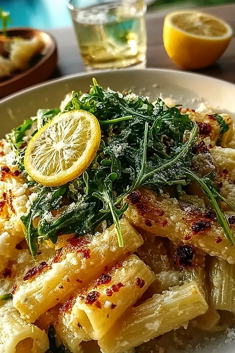Stanley Tucci's Creamy Lemon Ricotta Pasta with Arugula 3 Stanley Tucci's Creamy Lemon Ricotta Pasta with Arugula