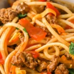 One-Pot Taco Spaghetti 4 One-Pot Taco Spaghetti