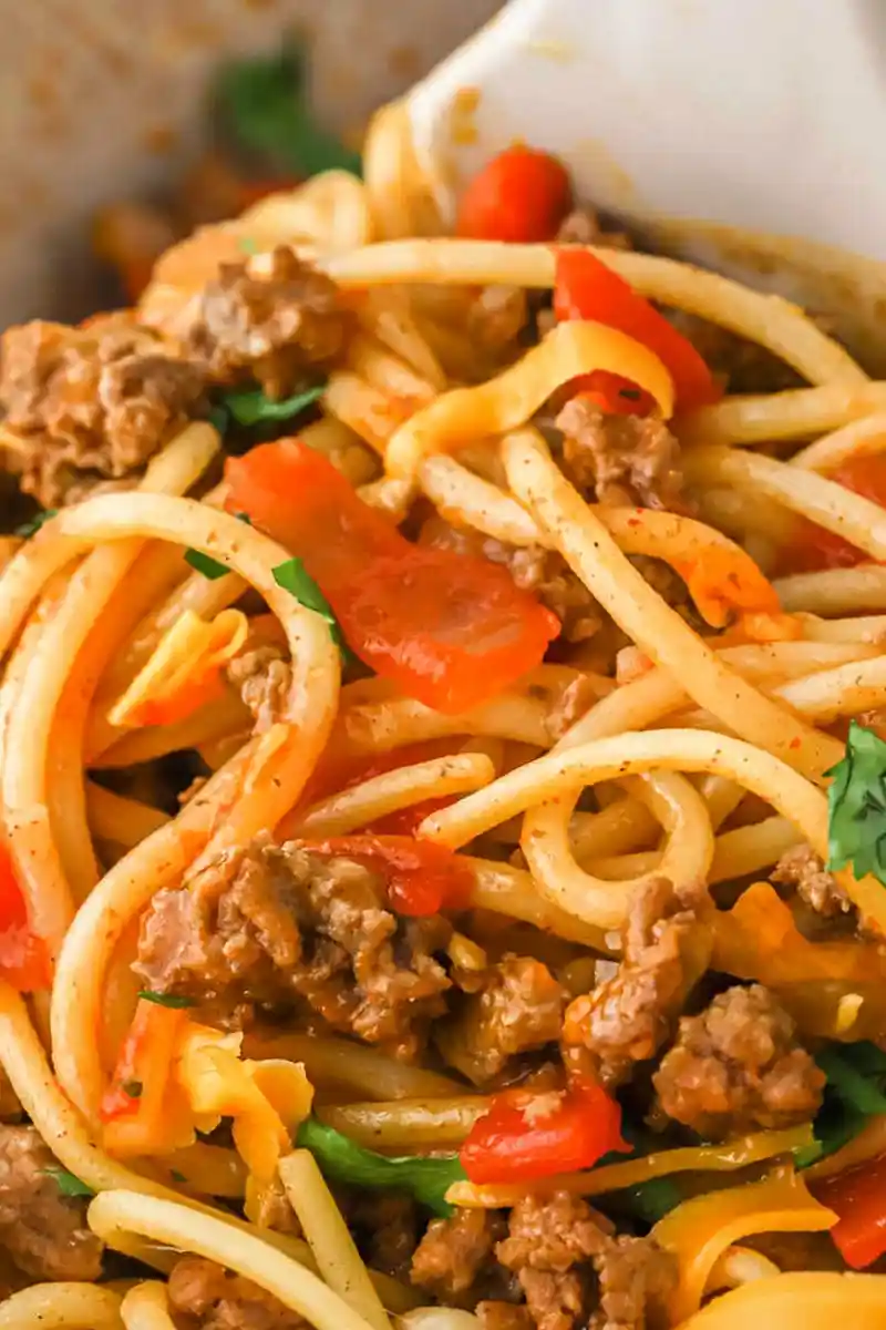 One-Pot Taco Spaghetti 3 Recipe image