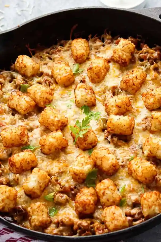 Taco Tater Tot Casserole 3 Taco Tater Tot Casserole
