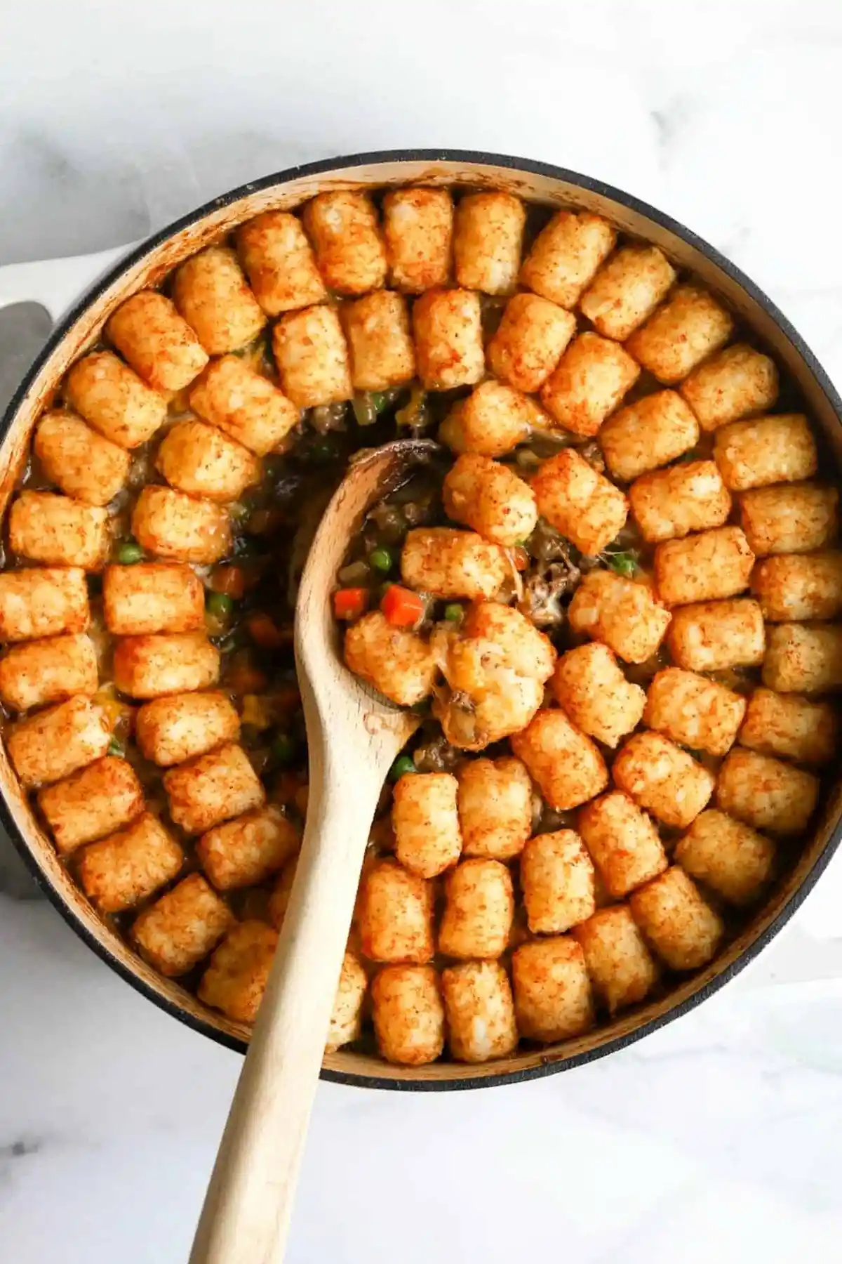 Homemade Savory Tater Tot Casserole 3 Homemade Savory Tater Tot Casserole