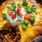 Savory Texas Tamale Pie with Cornmeal Crust 4 Savory Texas Tamale Pie with Cornmeal Crust