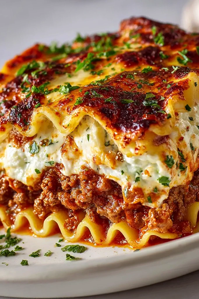 Million Dollar Layered Beef Lasagna 3 Recipe image