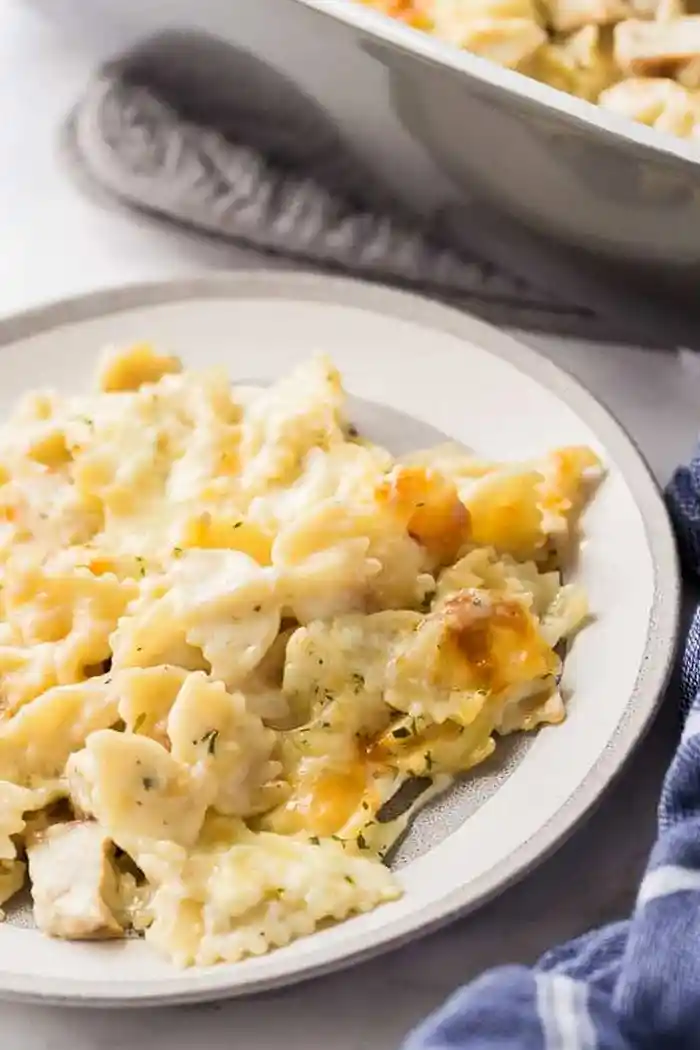 Creamy Baked Chicken Alfredo 3 Recipe image