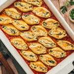 Tofu Ricotta Stuffed Shells with Spinach 4 Tofu Ricotta Stuffed Shells with Spinach