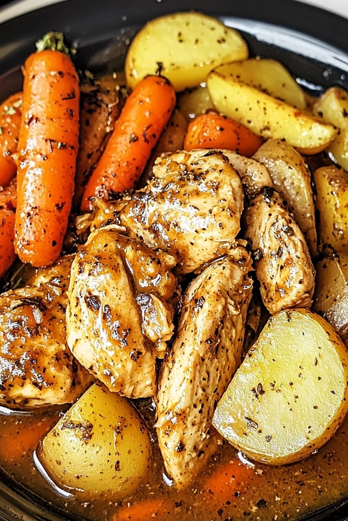 Enjoy Tender Slow Cooker Garlic Butter Chicken and Veggies Tonight! 3 Enjoy Tender Slow Cooker Garlic Butter Chicken and Veggies Tonight!