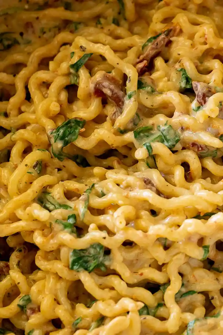 Creamy Vegan Sun-Dried Tomato Pasta 3 Recipe image