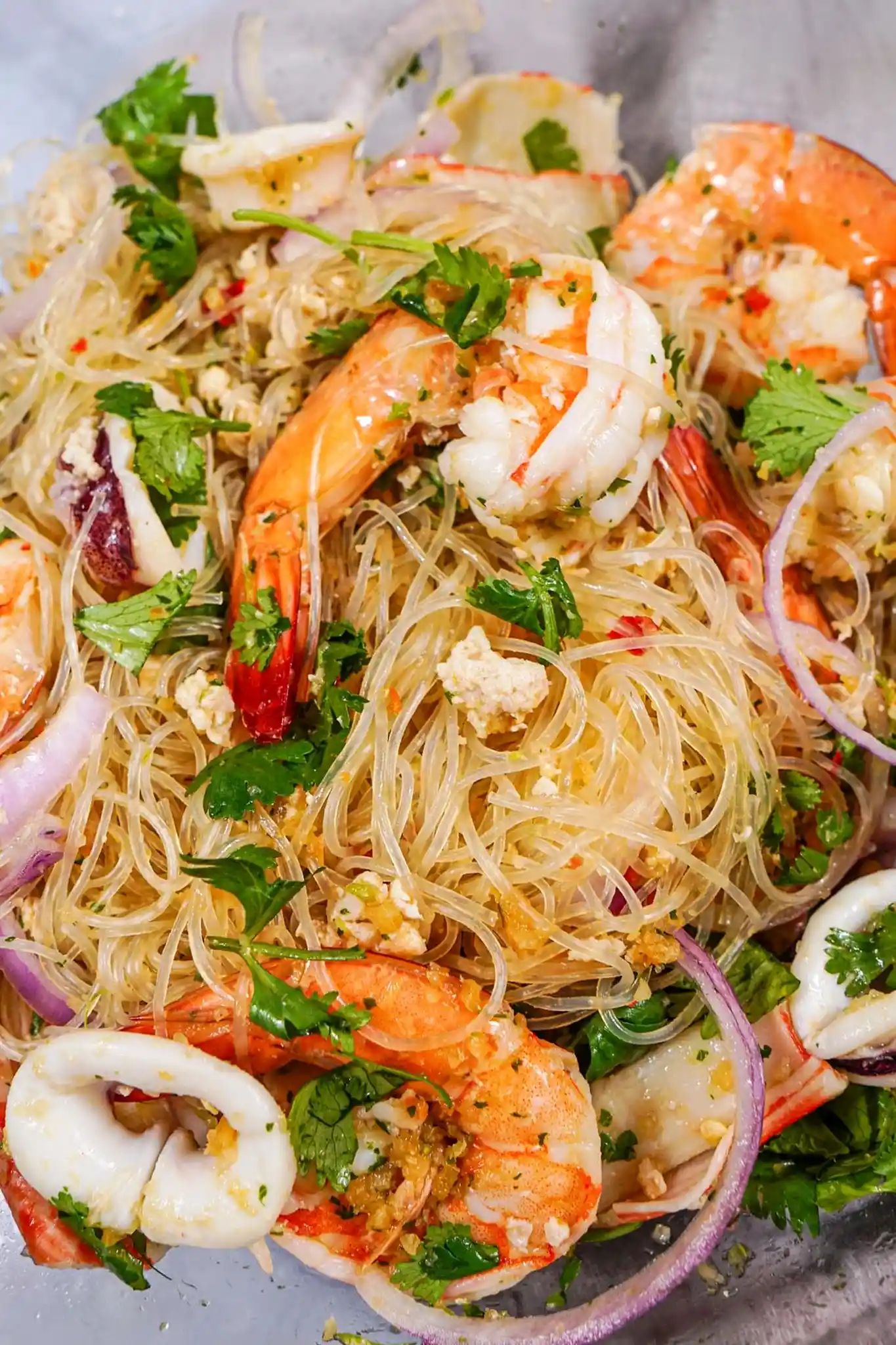 Yum Woon Sen | Thai Glass Noodle Salad 3 Yum Woon Sen | Thai Glass Noodle Salad