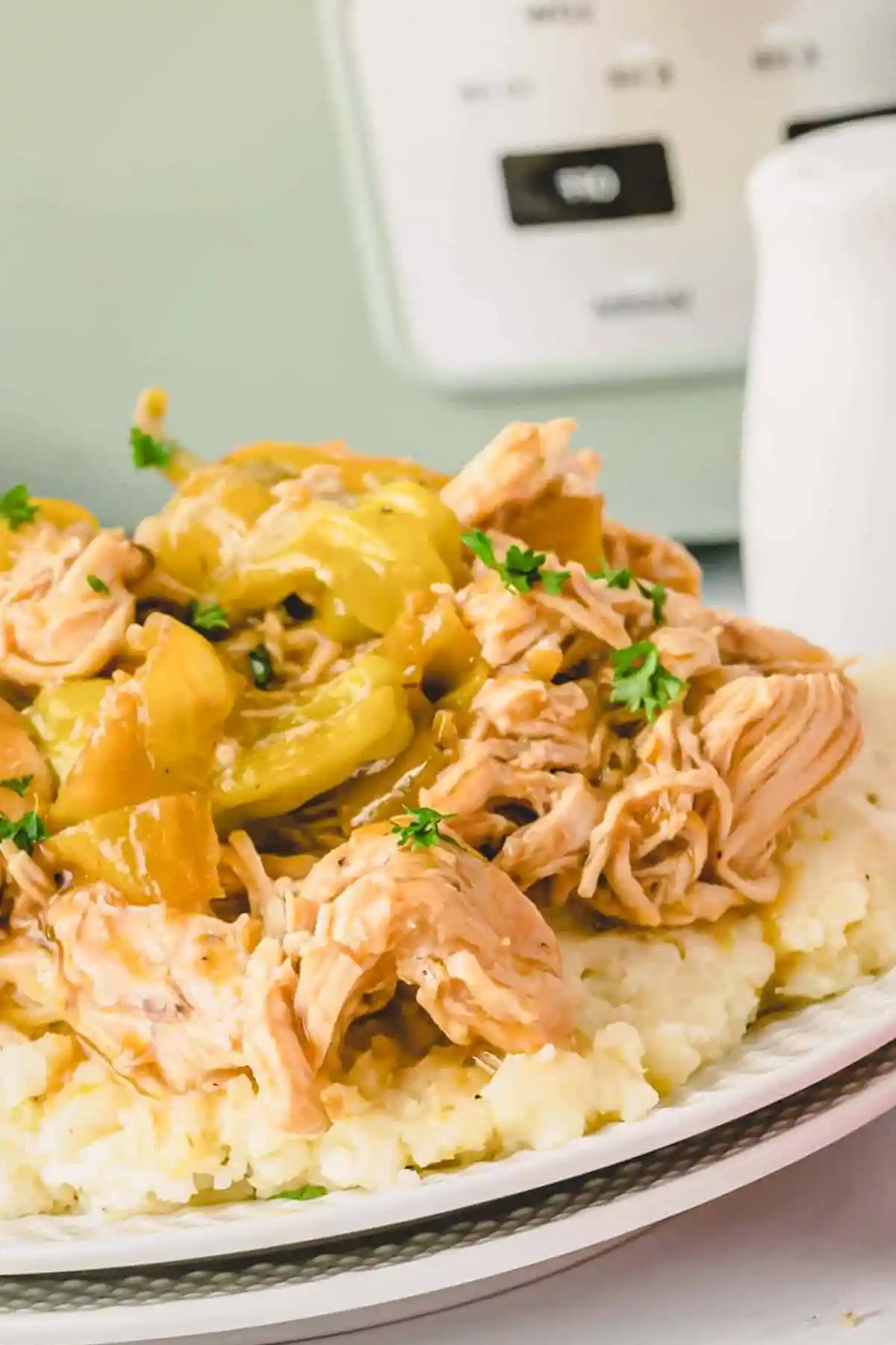 Slow Cooker Mississippi Chicken 3 Slow Cooker Mississippi Chicken