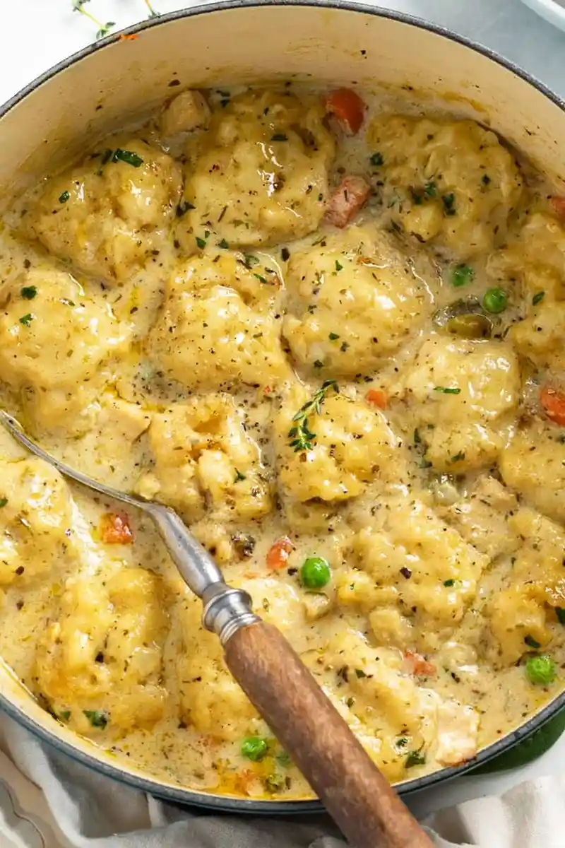 Classic Homemade Chicken and Dumplings 3 Classic Homemade Chicken and Dumplings