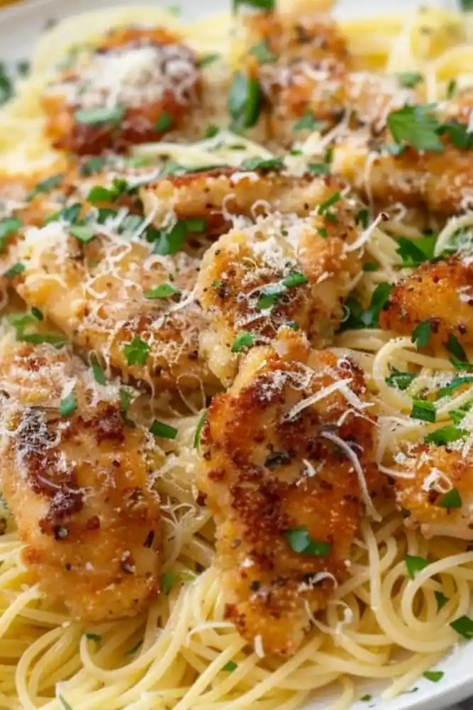 Savory Garlic Butter Chicken Scampi 3 Savory Garlic Butter Chicken Scampi