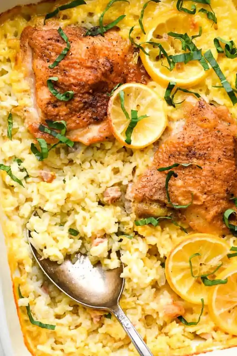 Zesty Lemon Chicken and Rice Casserole 3 Zesty Lemon Chicken and Rice Casserole