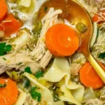 Easy and Hearty Rotisserie Chicken Noodle Soup 4 Easy and Hearty Rotisserie Chicken Noodle Soup