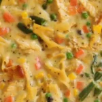 Creamy Chicken Noodle Casserole 4 Creamy Chicken Noodle Casserole