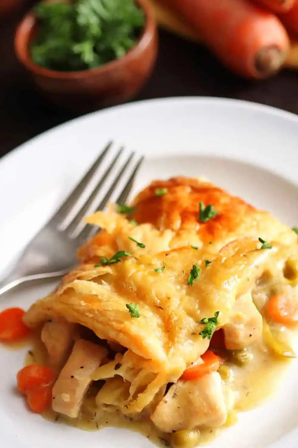 Puff Pastry Chicken Pot Pie Casserole Dish 3 Puff Pastry Chicken Pot Pie Casserole Dish