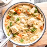 Creamy Chicken Orzo Soup 4 Creamy Chicken Orzo Soup