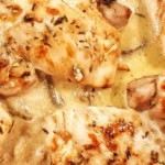 Keto Chicken Thighs with Mushrooms Sauce 4 Keto Chicken Thighs with Mushrooms Sauce